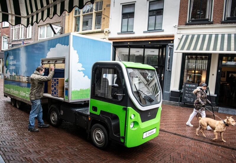 CargoLEV licht elektrisch voertuig maakt Zutphen stiller en schoner