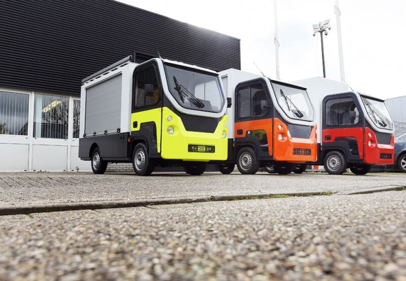 CargoLEV lichte e-trucks zijn onthuld tijdens Ecomobiel
